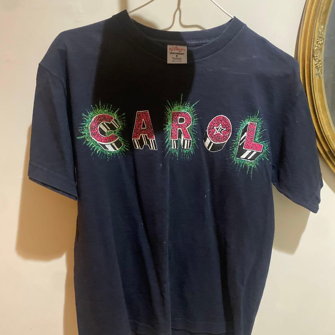 ハンドメイド　オリジナル　Tシャツ　CAROL キャロル　矢沢永吉