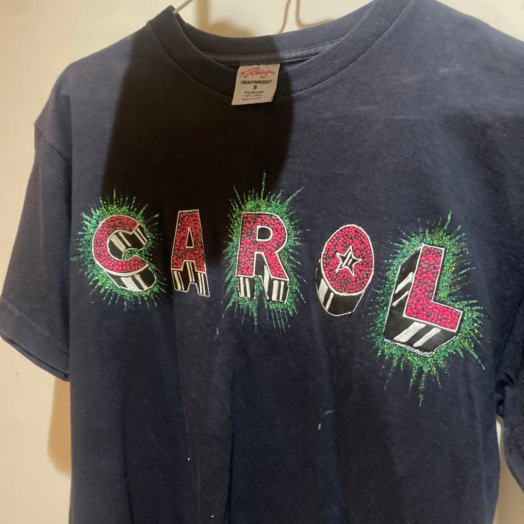 ハンドメイド　オリジナル　Tシャツ　CAROL キャロル　矢沢永吉
