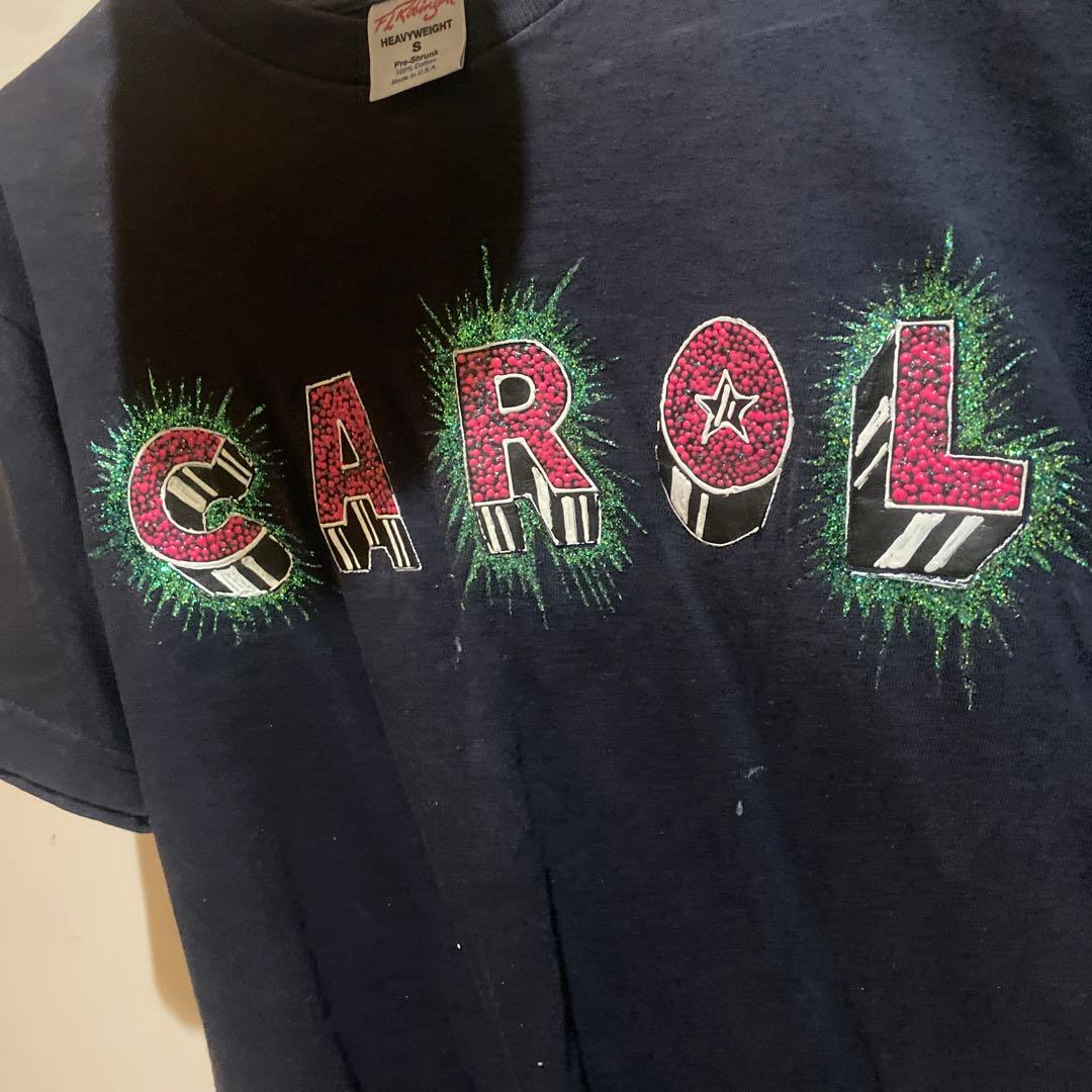 ハンドメイド　オリジナル　Tシャツ　CAROL キャロル　矢沢永吉