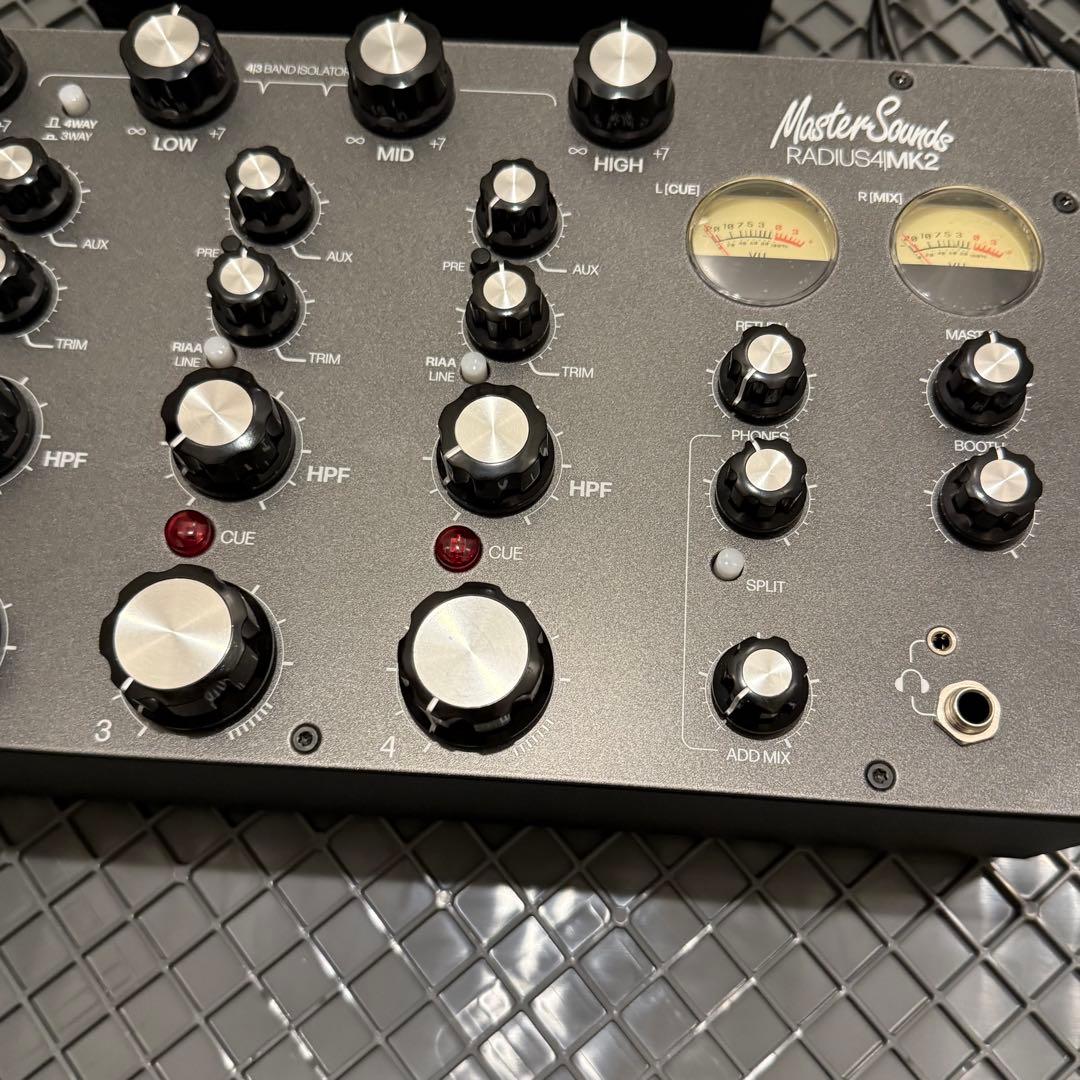 DJ機材 Master Sounds Radius4 Mk2 & Linear POWER