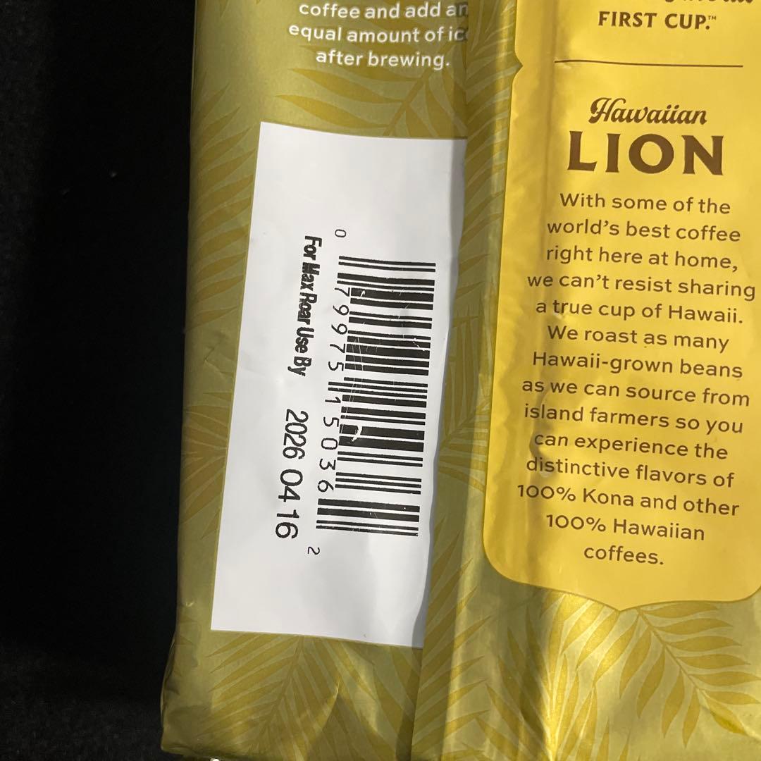 ライオン コナコーヒー 100% 粉タイプ　2袋