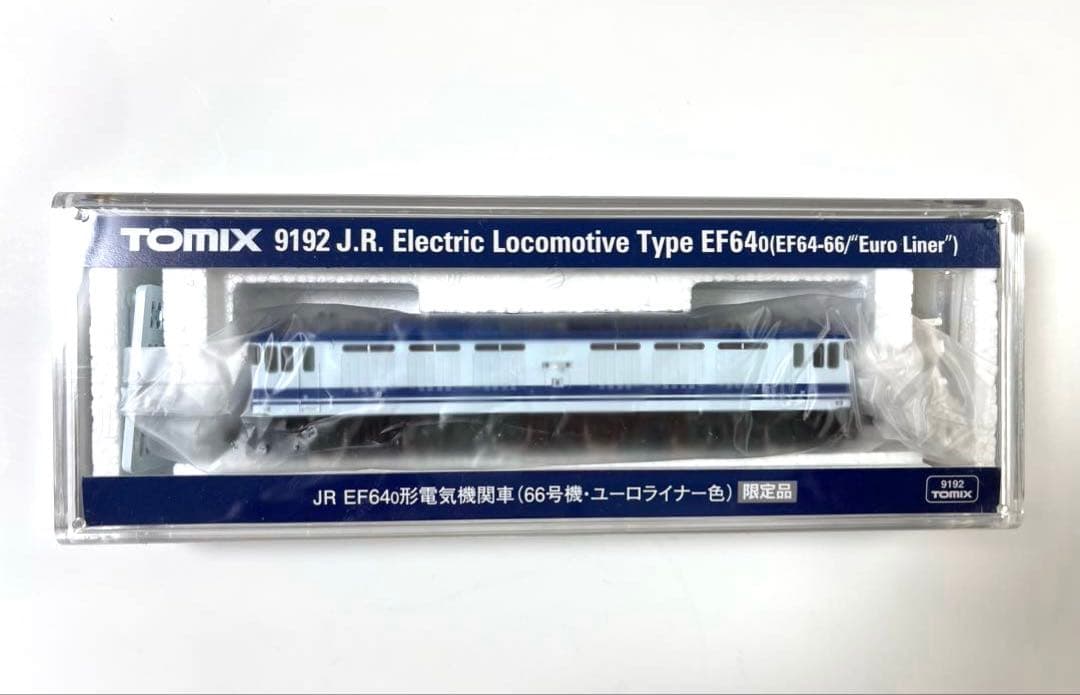 TOMIX EF64 電気機関車（66号機・ユーロライナー色） 9192