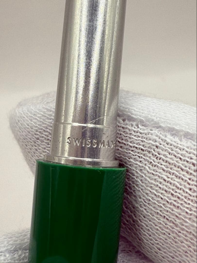 ROLEX 緑色 ボールペン 専用ケース付き