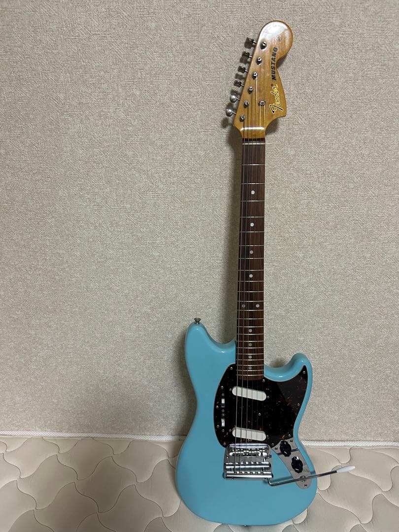 ギター Fender japan Mustang Sonic Blue
