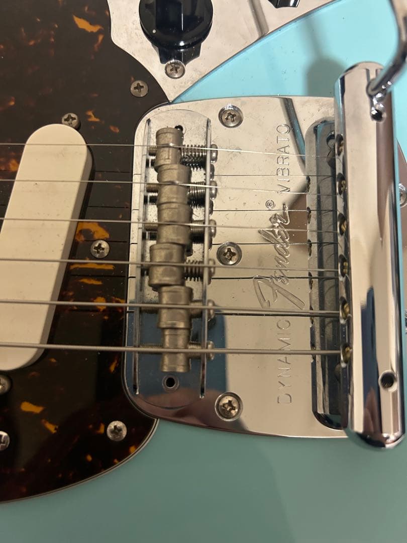 ギター Fender japan Mustang Sonic Blue