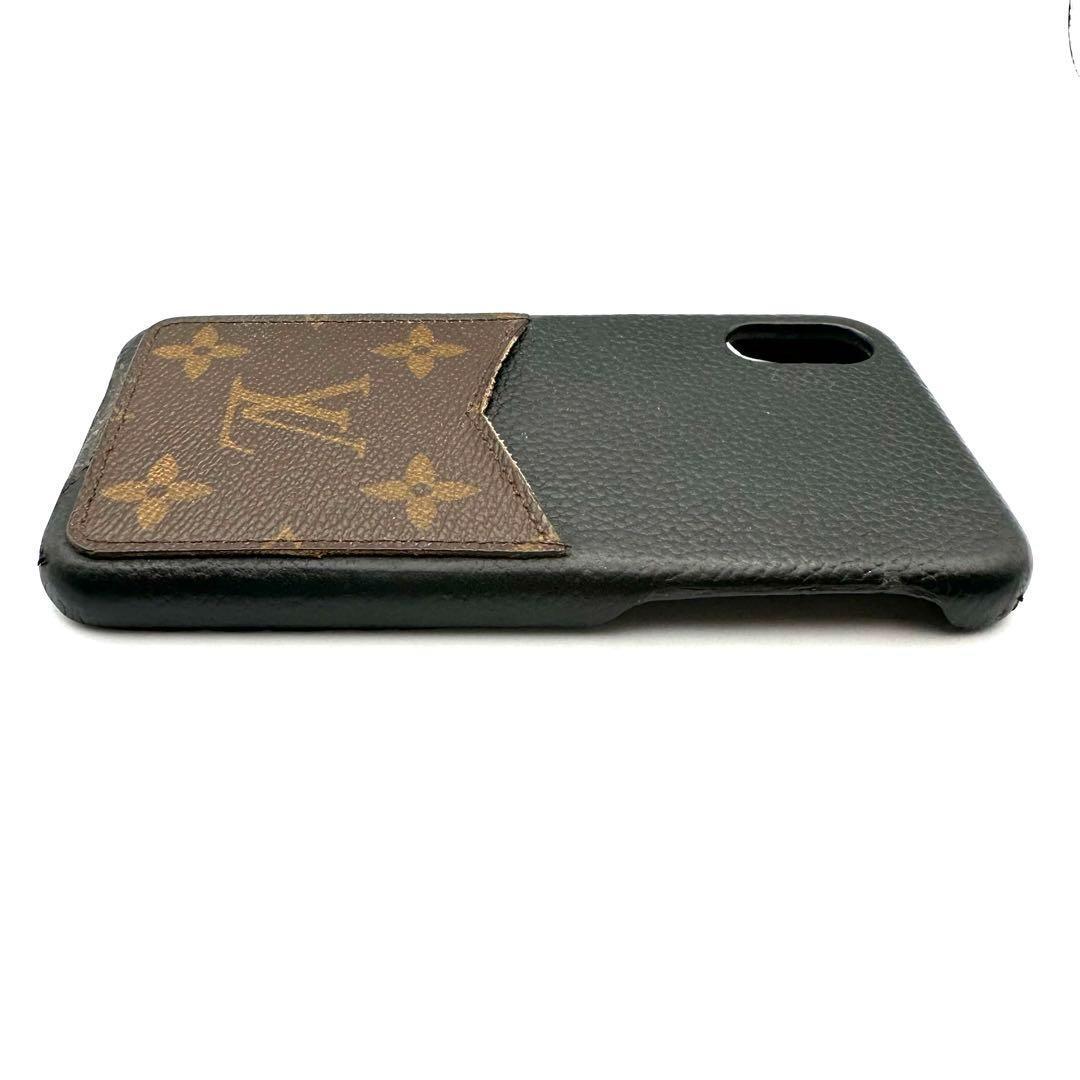 iPhone X XS ケース　ルイヴィトン　モノグラム　ブラウン　ブラック