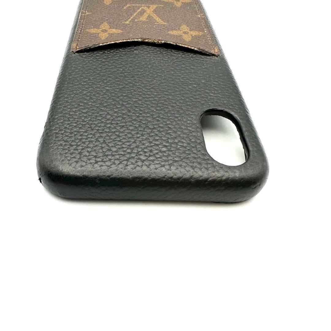 iPhone X XS ケース　ルイヴィトン　モノグラム　ブラウン　ブラック