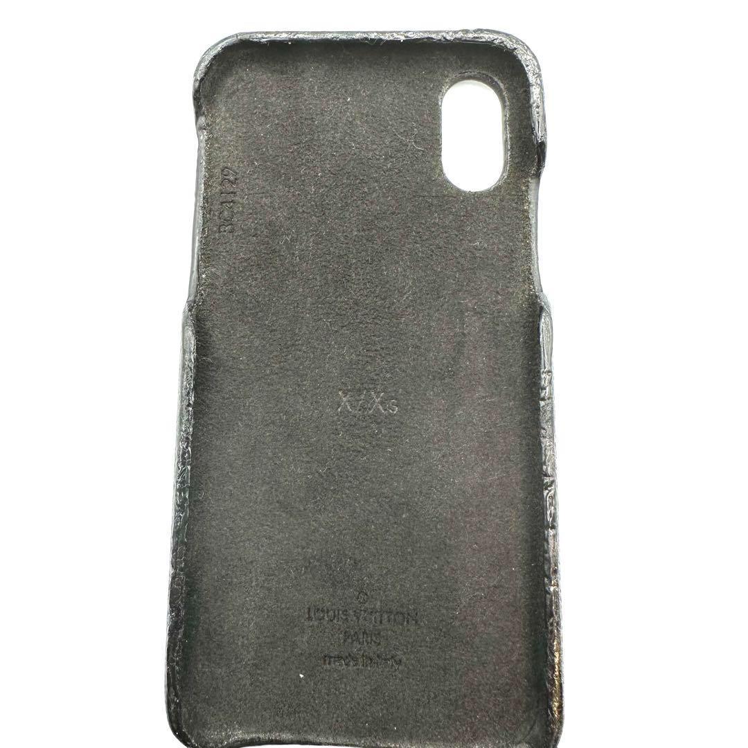 iPhone X XS ケース　ルイヴィトン　モノグラム　ブラウン　ブラック
