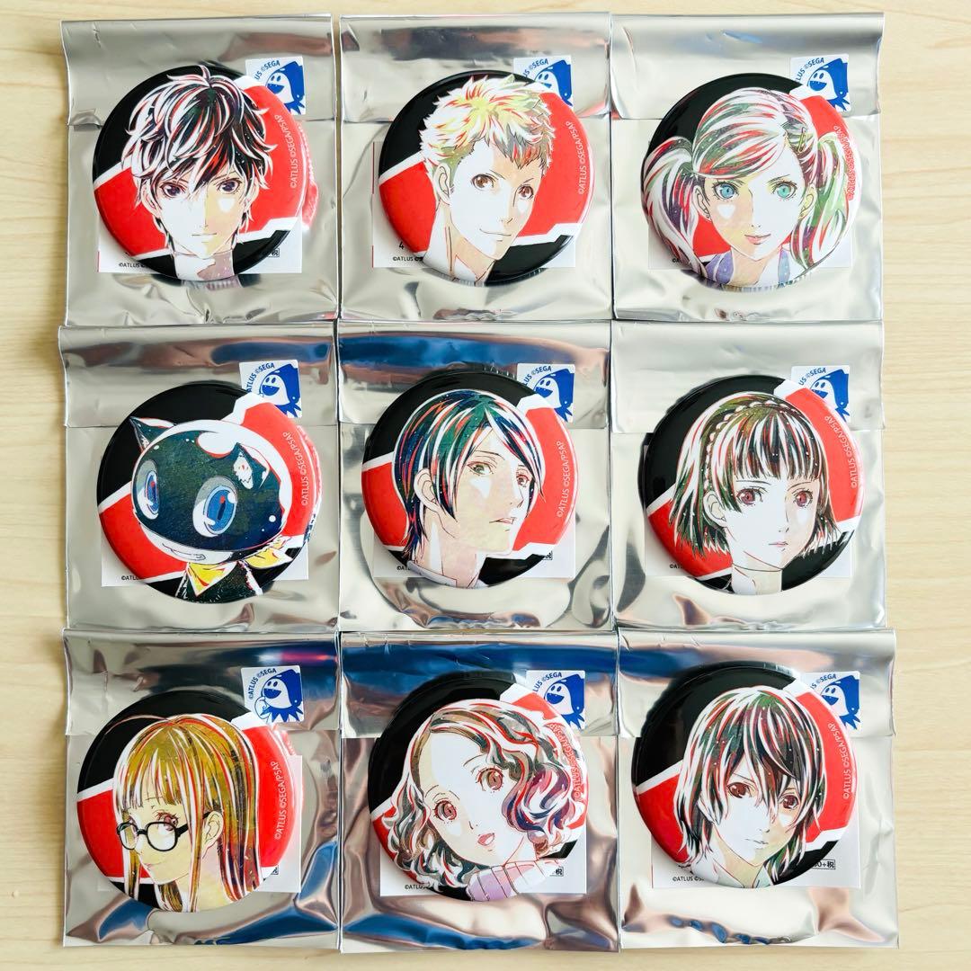 ペルソナ5 the Animation アニアート 缶バッジ vol.1 全9種