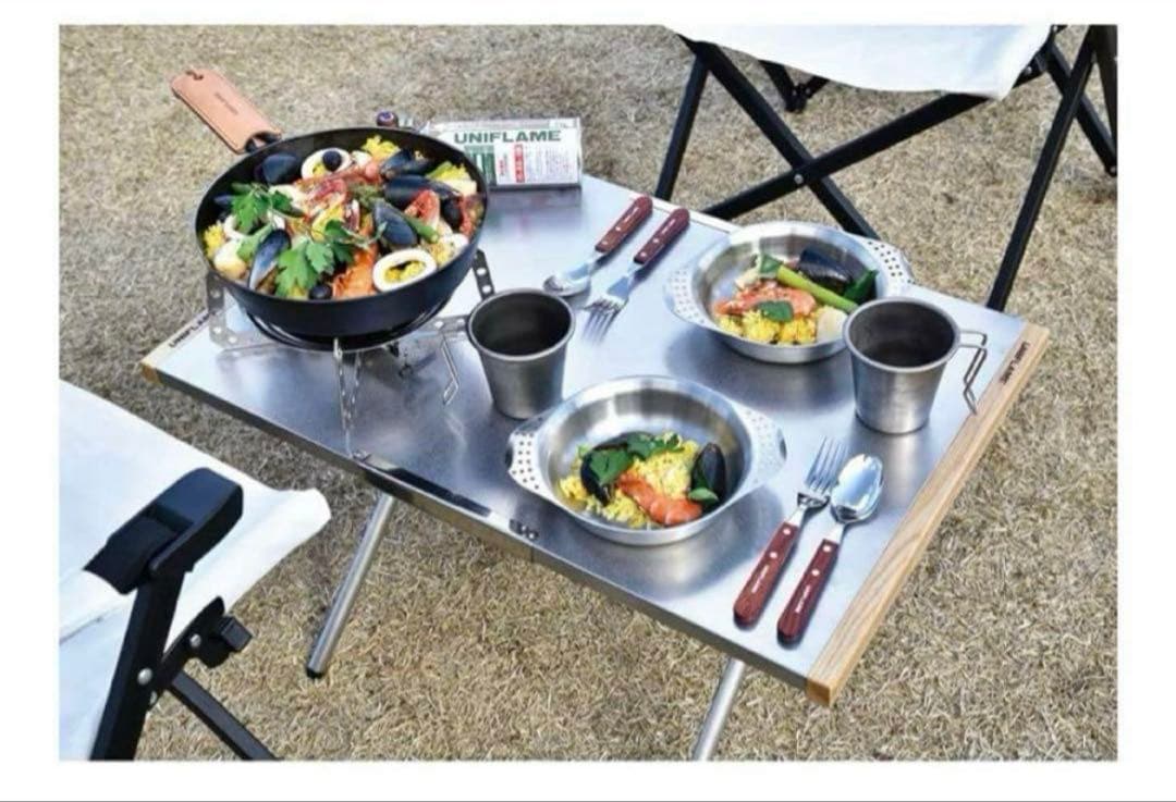 ユニフレーム　焚き火テーブル　ラージ　廃盤　UNIFLAME