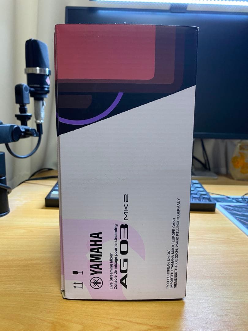 【箱・付属品完備】Yamaha AG03 MK2