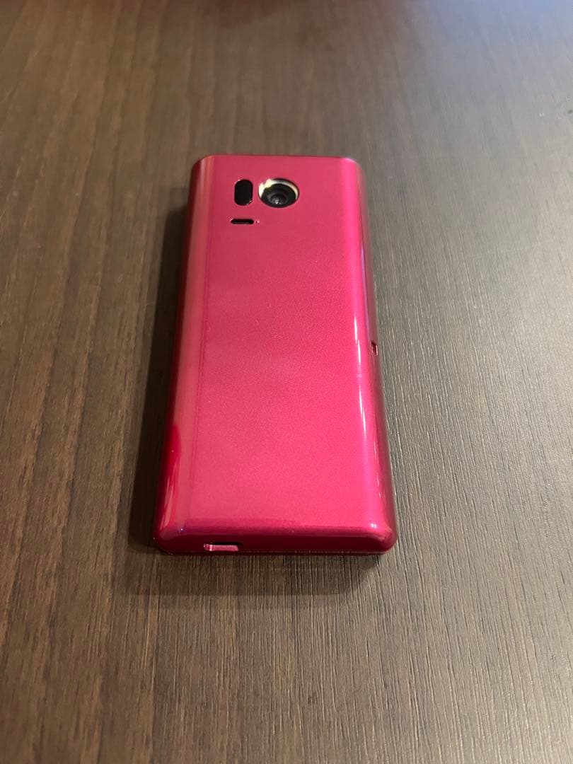 【値下げ交渉可】かんたん携帯9　505SH　ワインレッド