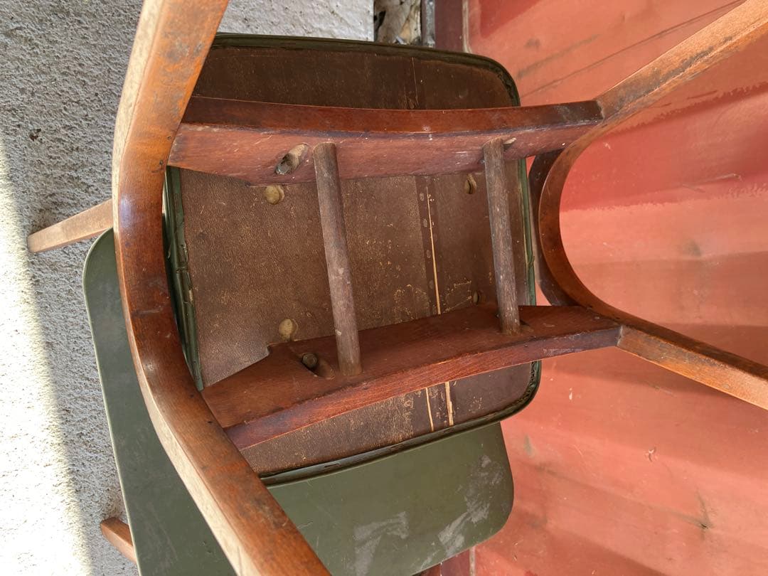 ヴィンテージ　秋田木工　剣持勇　スタッキングスツール