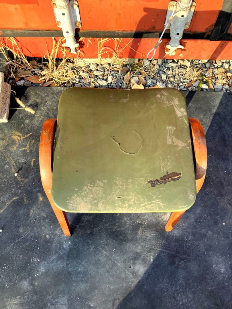 ヴィンテージ　秋田木工　剣持勇　スタッキングスツール