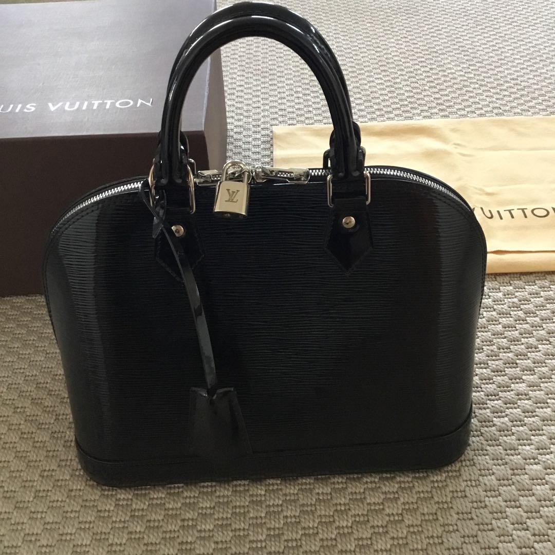 Louis Vuitton アルマ　PM エレクトリックノワール　エピ