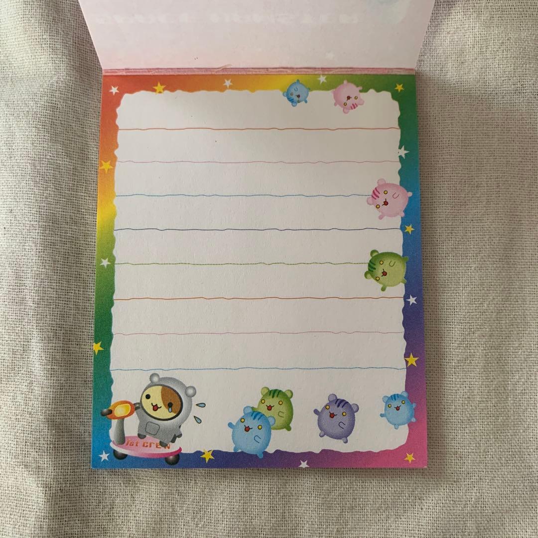 ハムスター　メモ帳2冊　当時物　平成レトロ　ハムちゃん　はむ菓子堂　スペースハム