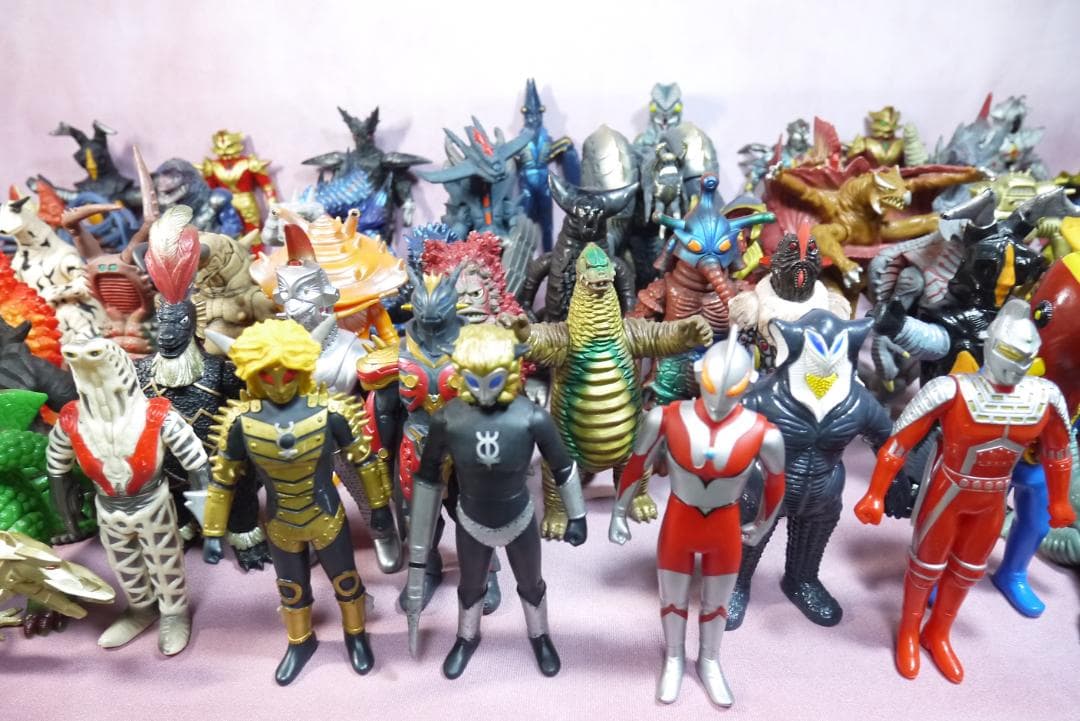 ウルトラ怪獣シリーズ　DXシリーズなど　怪獣ソフビ　65体セット
