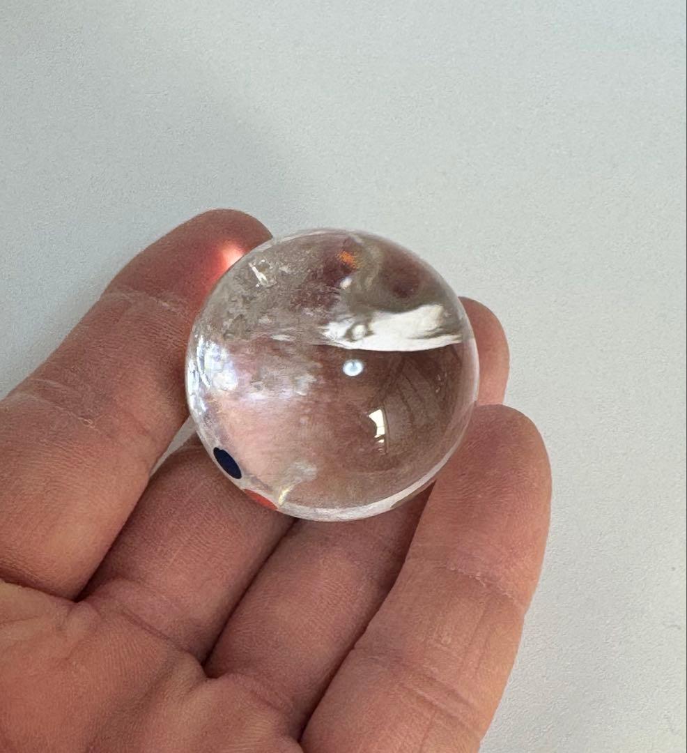 レムリアンシードクリスタル丸玉 37.8mm パワーストーン 天然石