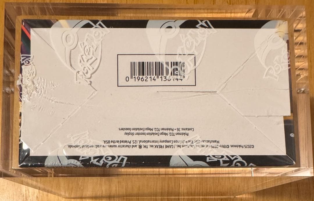 英語版 Mega Evolution 未開封BOX