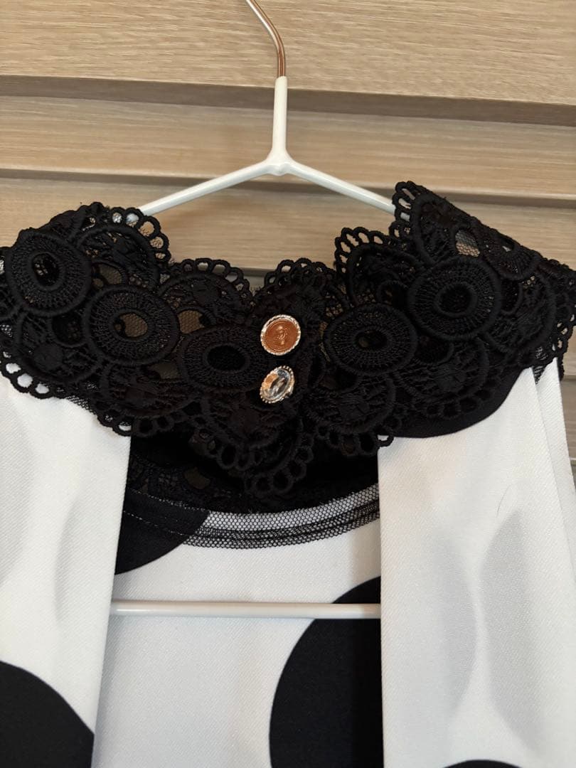 【最終値下げ】Andy 水玉模様ドレス