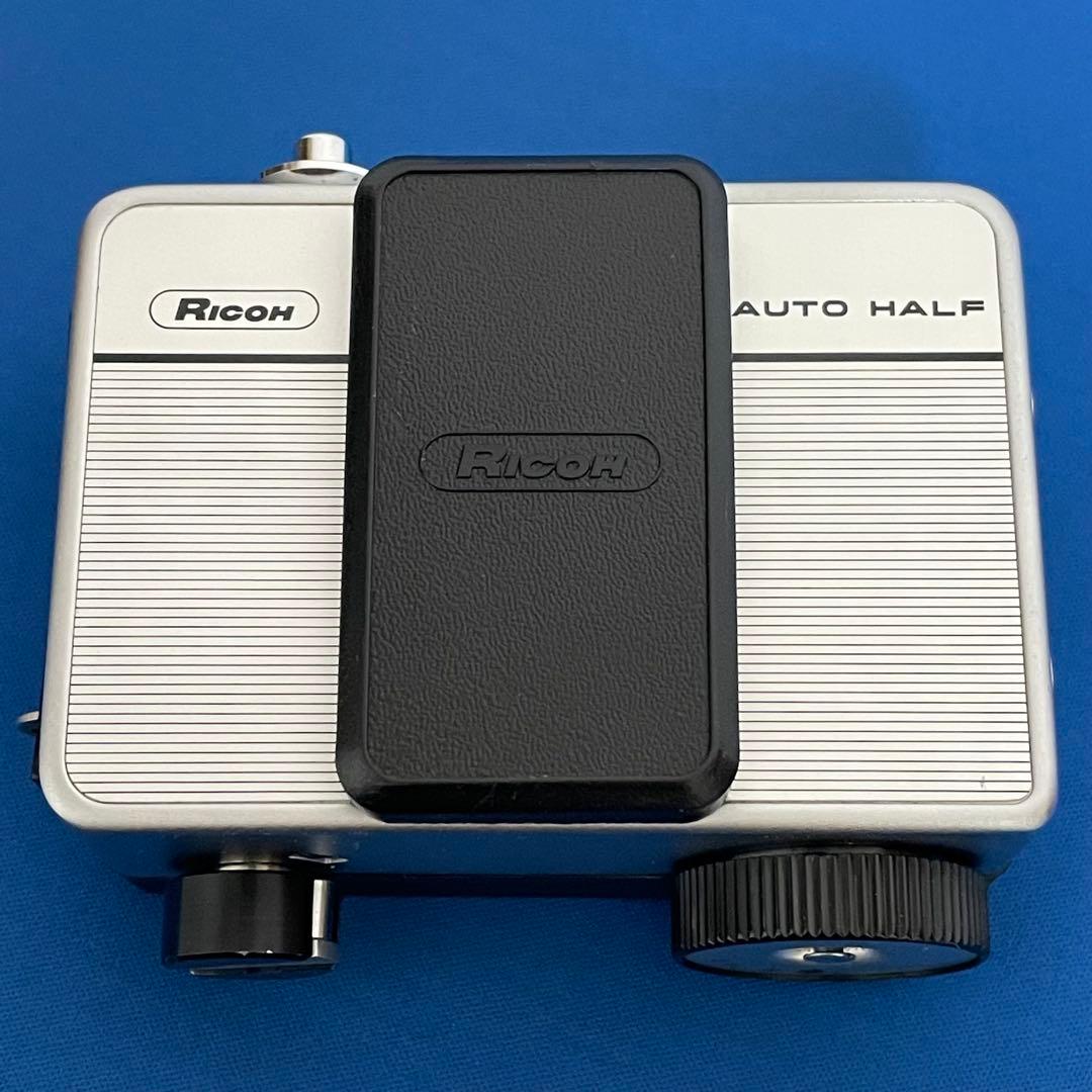 ★完動美品！リコーオートハーフＥブラックライン★
