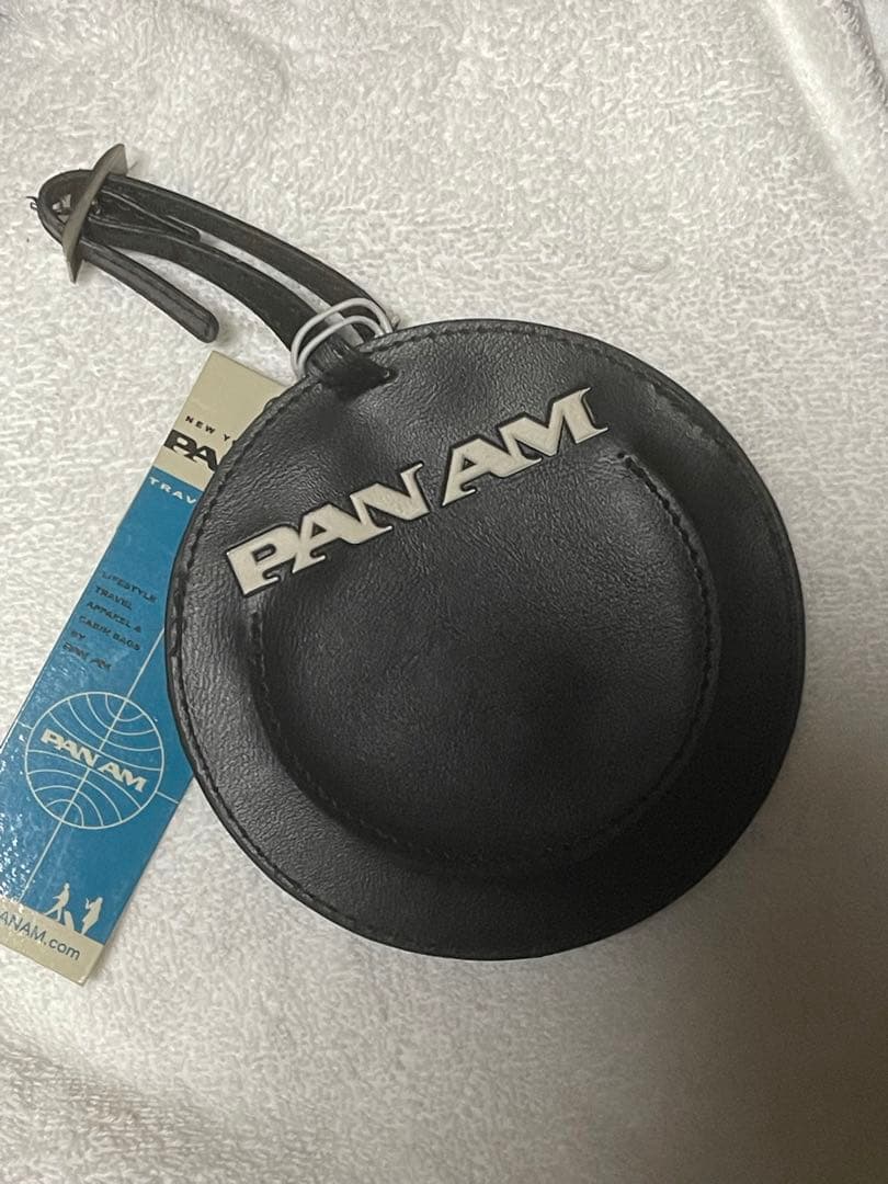米国購入パンナム、パンアメリカン航空　荷札バゲージタグ