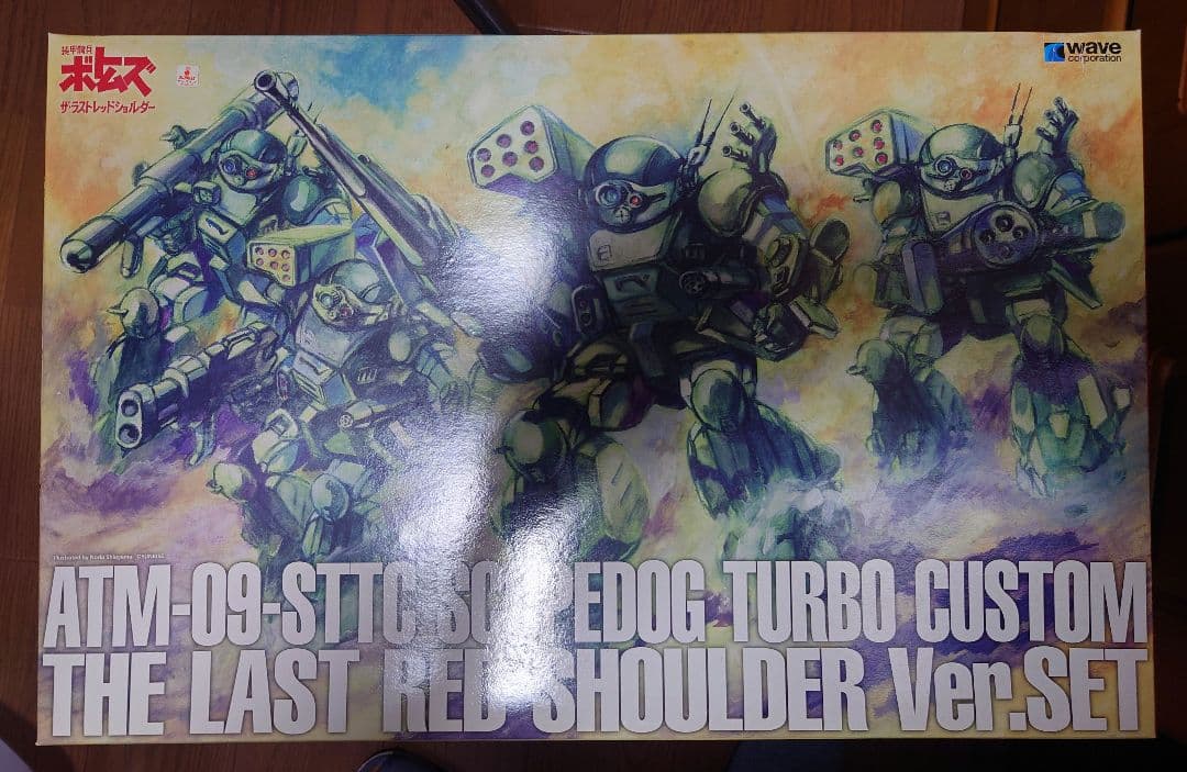 ウェーブ 装甲騎兵ボトムズ スコープドッグターボカスタム ラストレッドショルダー