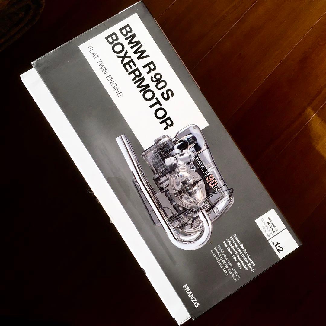 FRANZIS BMW R90S エンジン1/2スケールモデル　未組み立て美品
