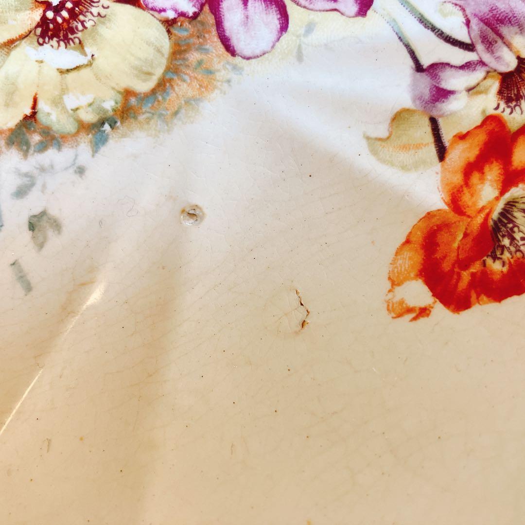 可愛い花柄ラヴィエ　フランスブロカント