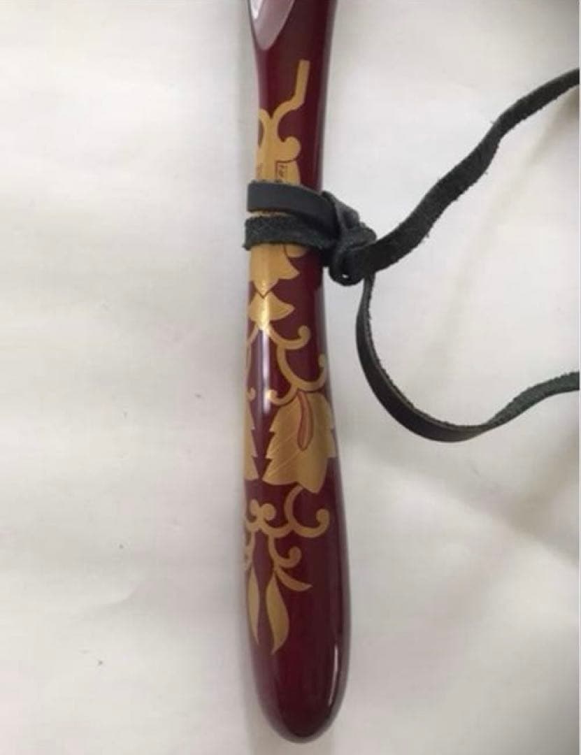 輪島塗の靴べら 藤八屋 雪月花文様