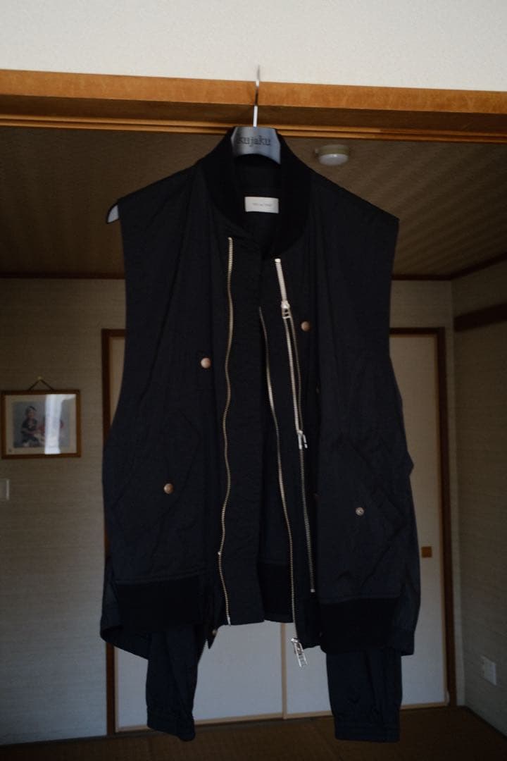 BED j.w. FORD 24SS レイヤードナイロンジャケット