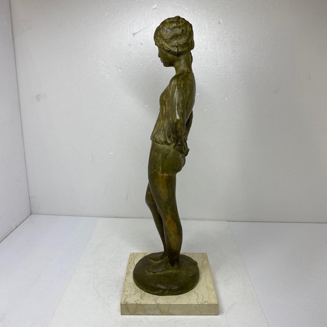 高野佳昌　ブロンズ　高さ約47.4㎝　トニエ　東さ7-0809☆2F