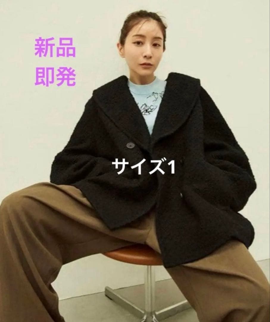 新品クラネMINAMI TANAKA×CLANE OVER TWEED COAT