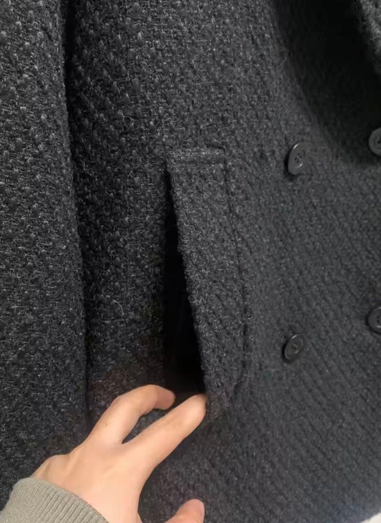 新品クラネMINAMI TANAKA×CLANE OVER TWEED COAT