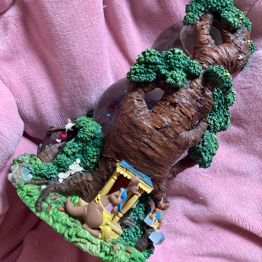 【廃盤品】くまのプーさん　ディズニー スノードーム オルゴール　ヴィンテージ