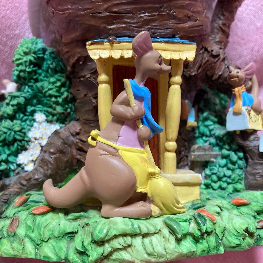 【廃盤品】くまのプーさん　ディズニー スノードーム オルゴール　ヴィンテージ