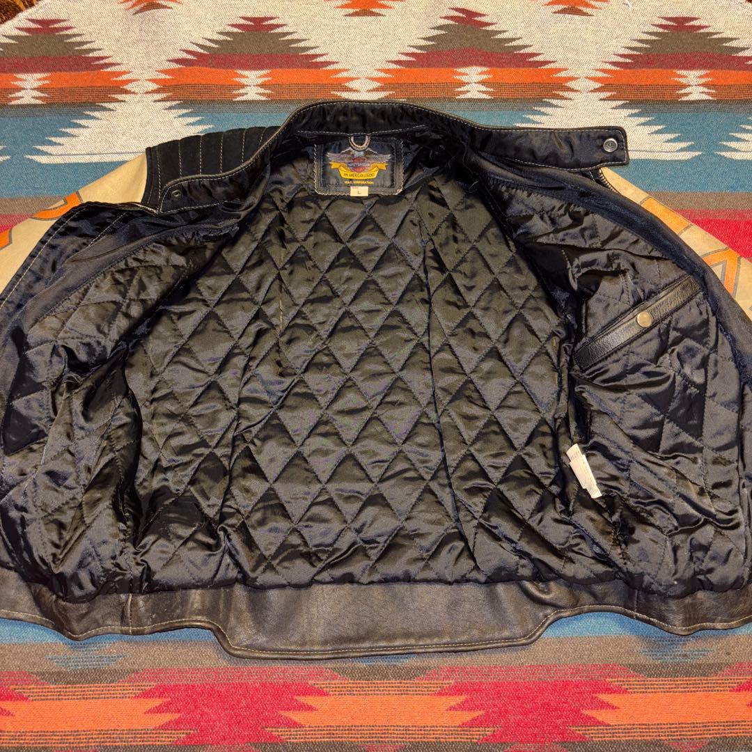 値段交渉可◎90s HARLEY DAVIDSON ライダースジャケット