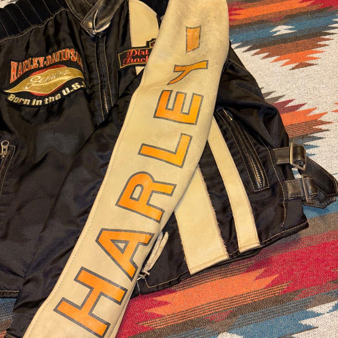 値段交渉可◎90s HARLEY DAVIDSON ライダースジャケット