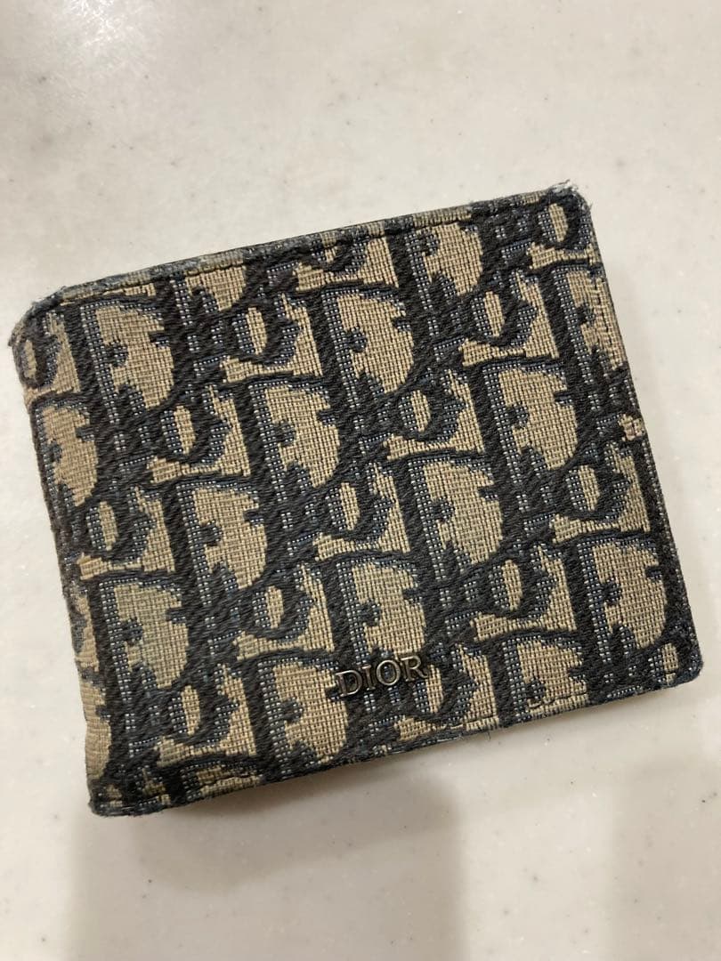 Dior 二つ折り財布 モノグラム