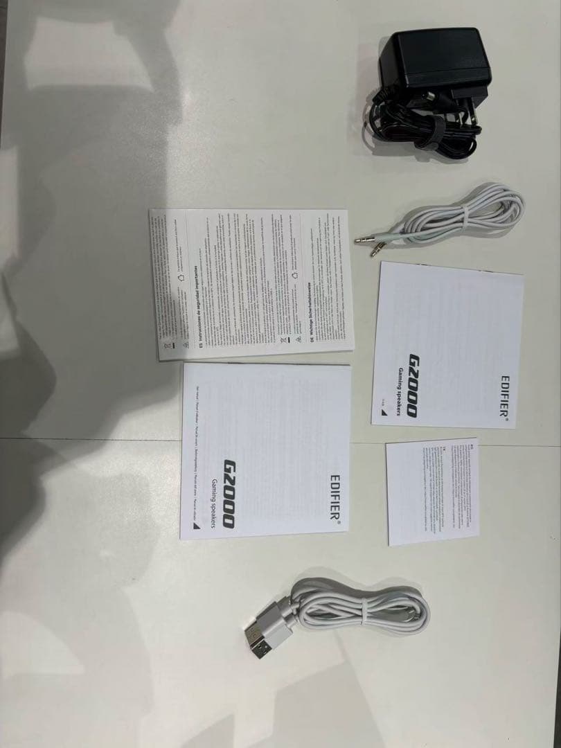 1122白/Edifier G2000 ゲーミング スピーカー パソコン PS5