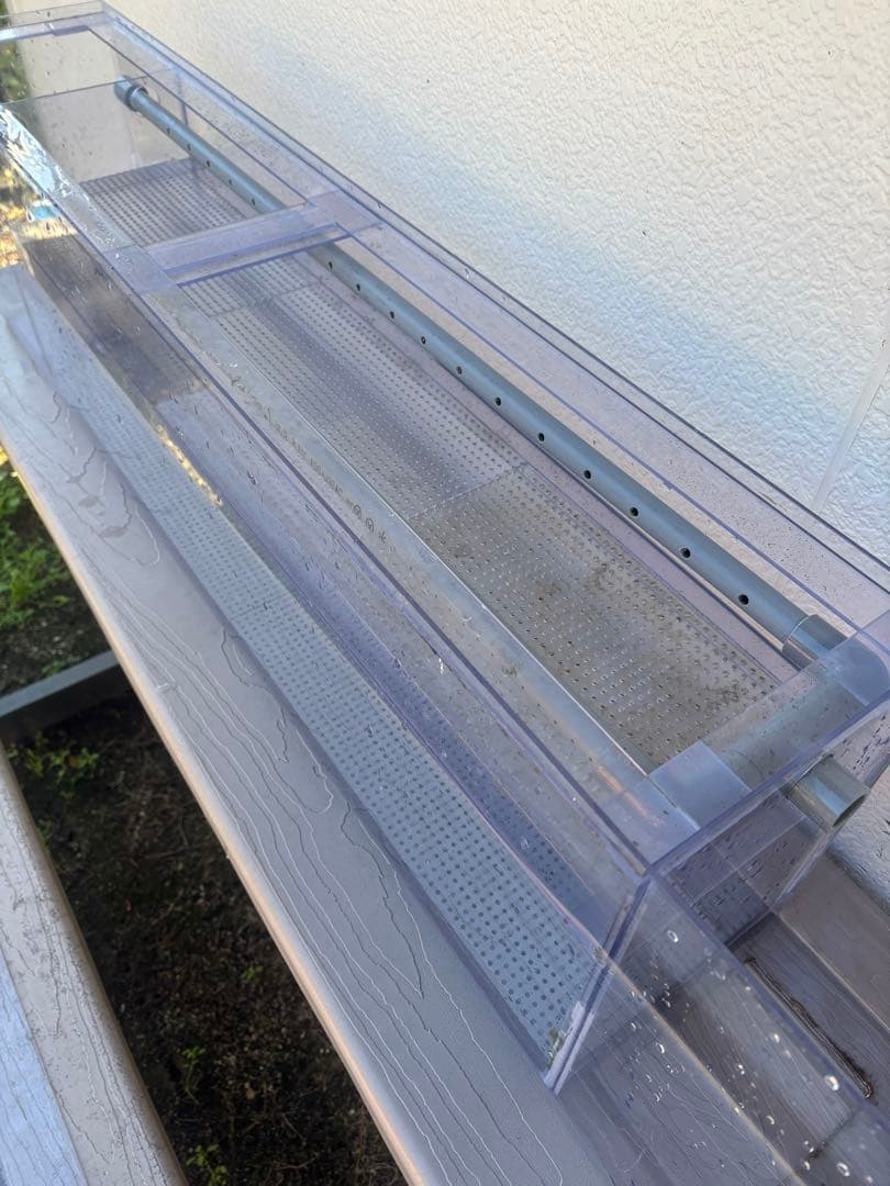 美品　1200 水槽　濾過そう　濾過　アクリル水槽　上部濾過