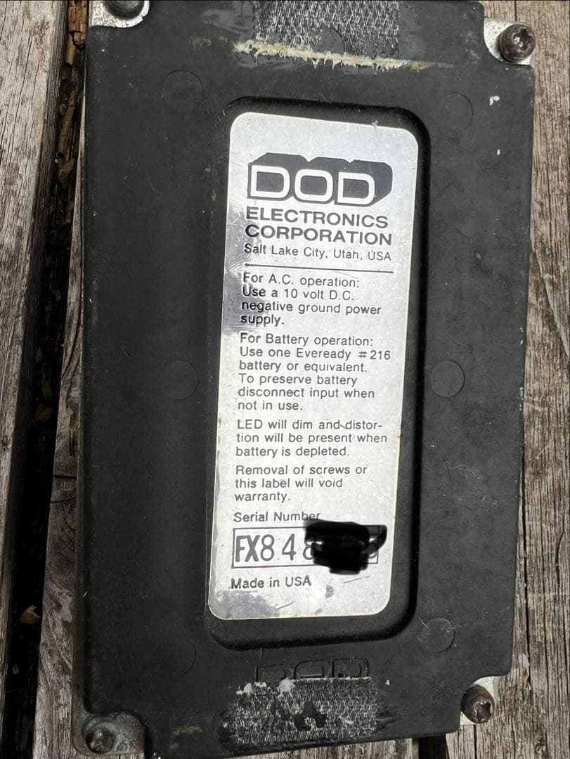 ギター DOD FX56 American l