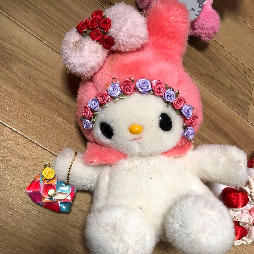 My melody アンティークでオリジナルのサンリオファミリー