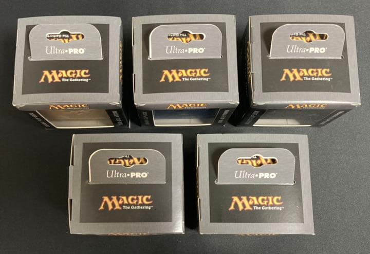 【匿名配送】MTG「つや消し新革風フリップデッキボックス」5種セット