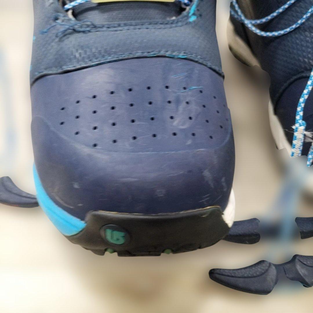 Burton Ion スノーボードブーツ ネイビー/ブルー　28.5cmバック付