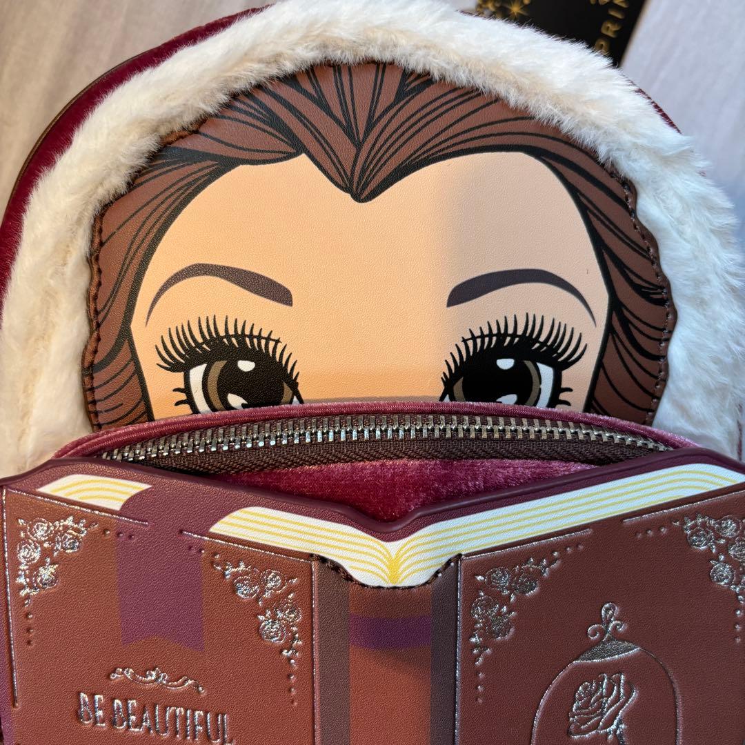 ディズニー　ラウンジフライ　美女と野獣　ベル　冬ベル　バッグ　新品未使用　海外