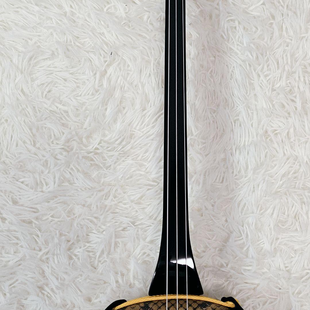 【美品】まちだ屋 沖縄三線 初心者ベーシックセット　ソフトケース付　三味線