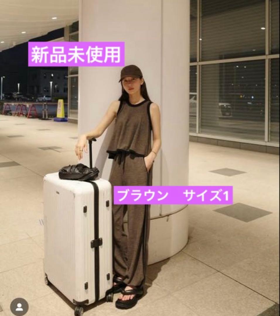 CLANE PILE FLARE TANK TOPS ブラウン サイズ1