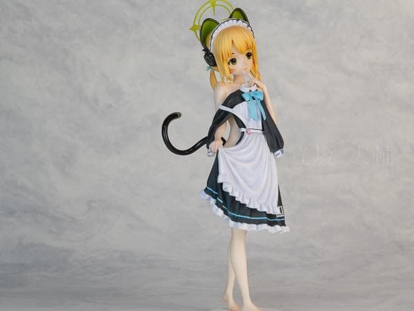 【塗装済み完成品】　才羽ミドリ（メイド）　ガレージキット　ブルーアーカイブ