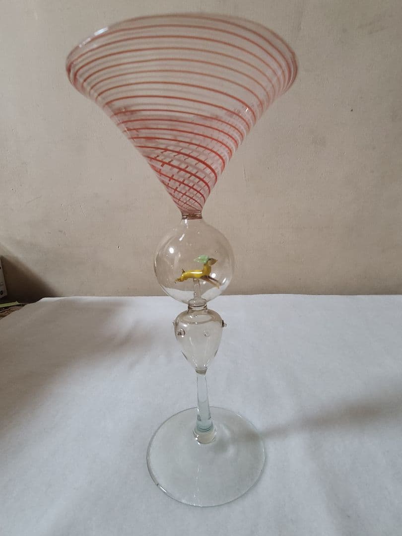 1930年頃オーストリアビミニグラス　鹿